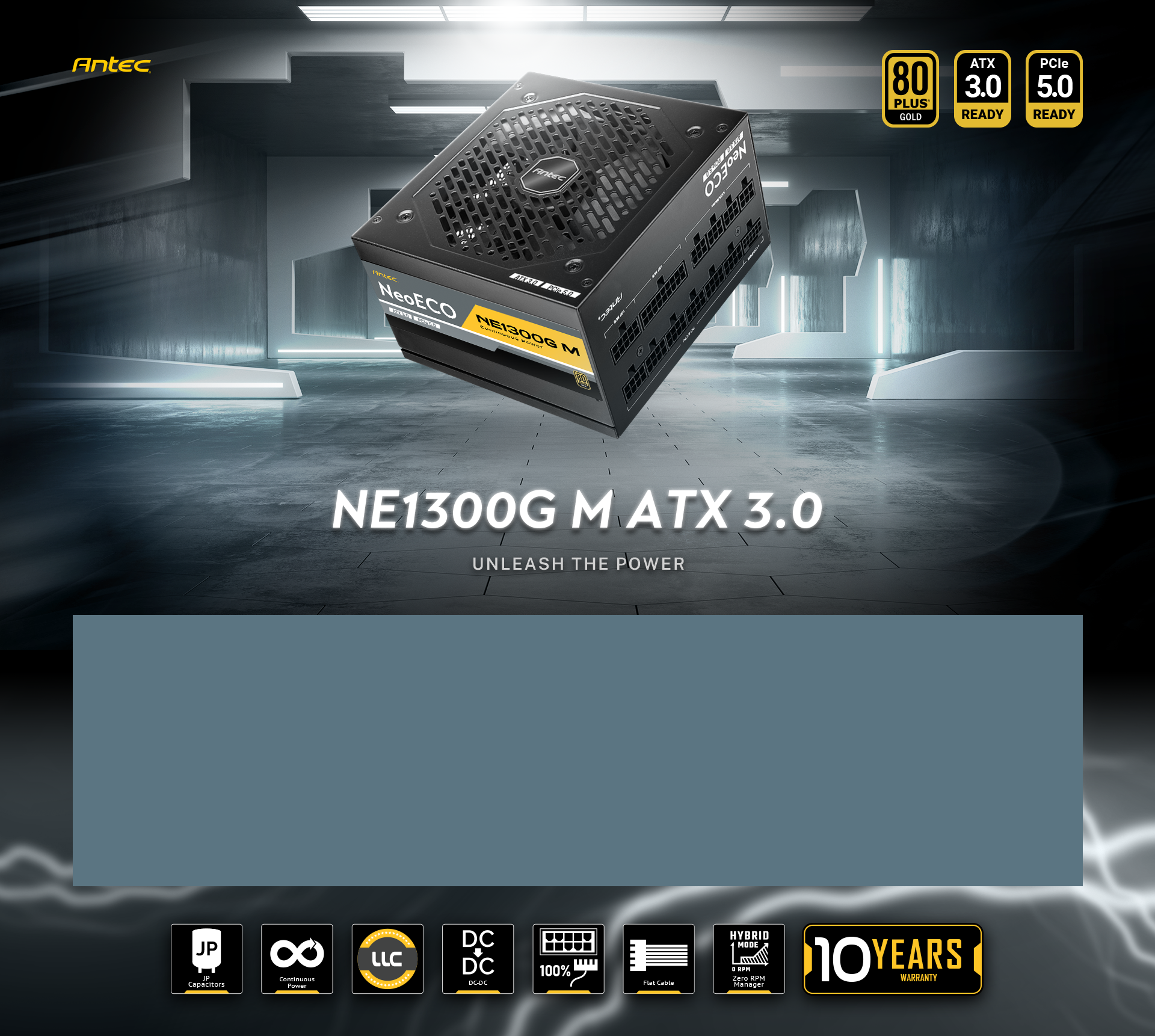 ANTEC NeoECO Series NE1300G M PSU